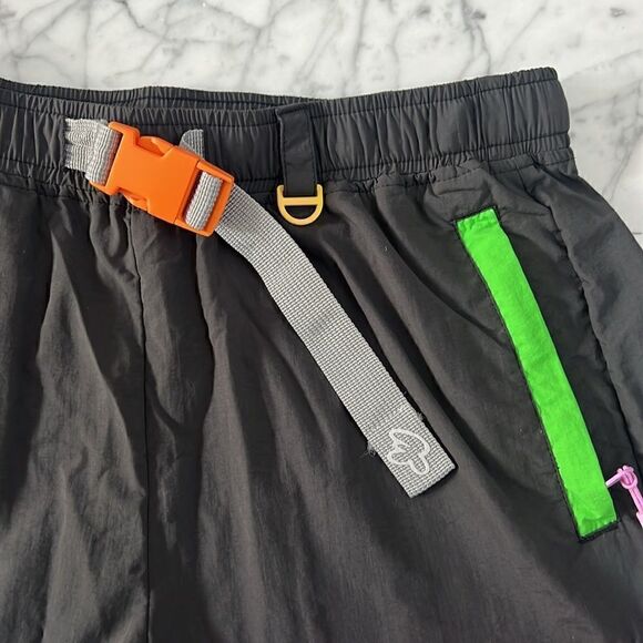 Salem Seven Mens 90’s Y2K Colorblock Shorts Sz M - Picture 3 of 8